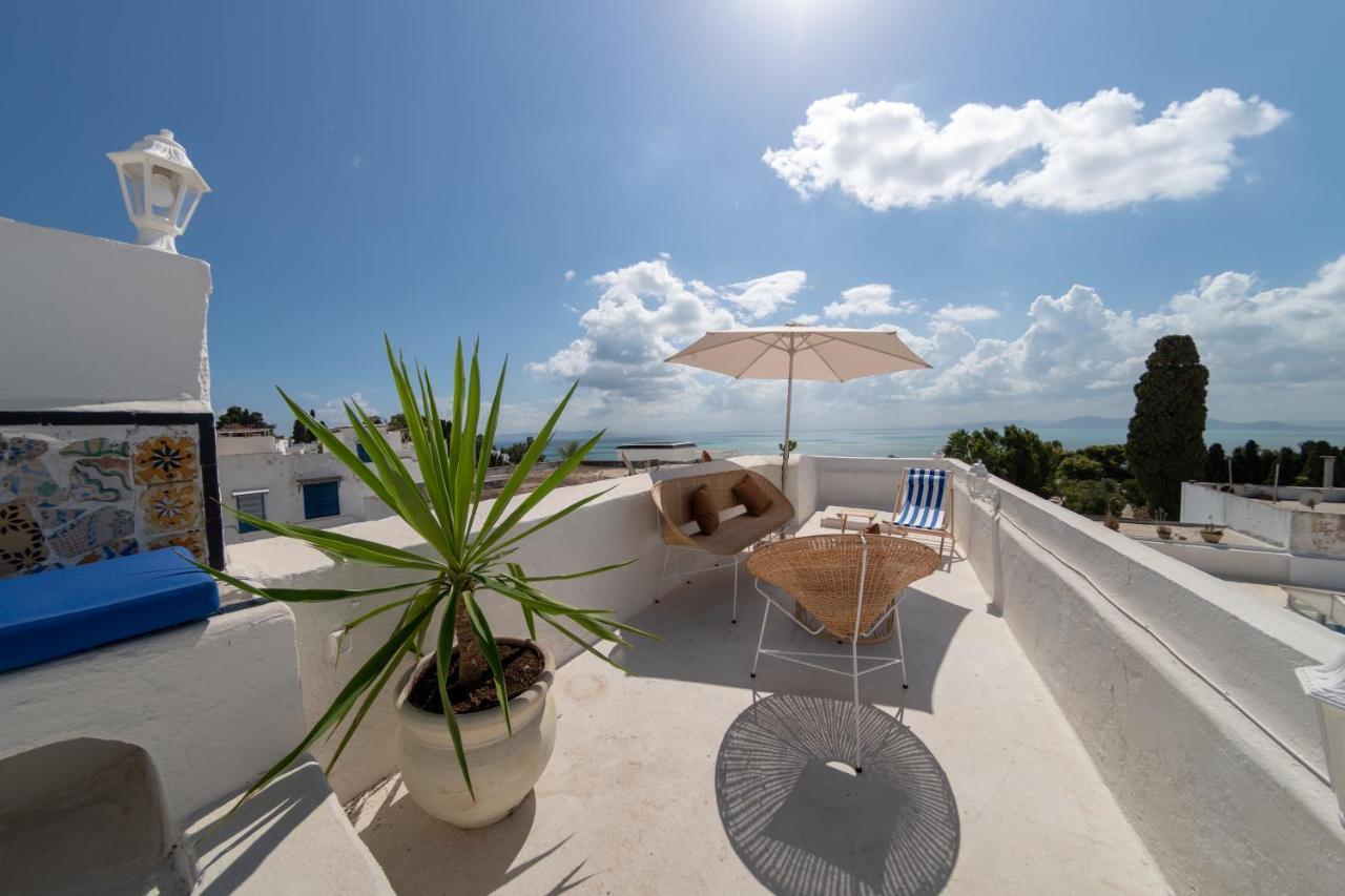 Charming Villa In The Heart Of Sidi Bousaid Sidi Bou Ali Buitenkant foto