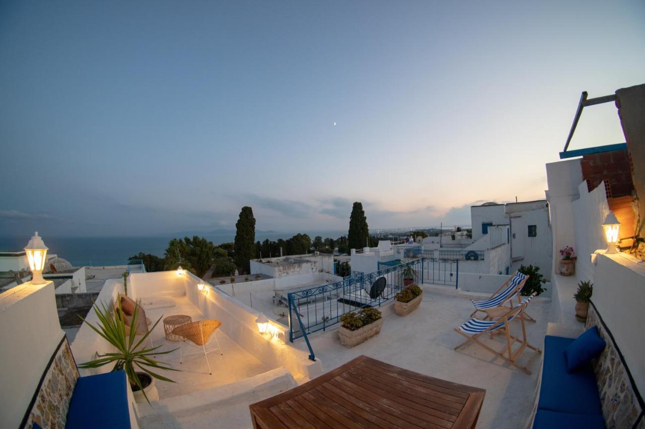Charming Villa In The Heart Of Sidi Bousaid Sidi Bou Ali Buitenkant foto